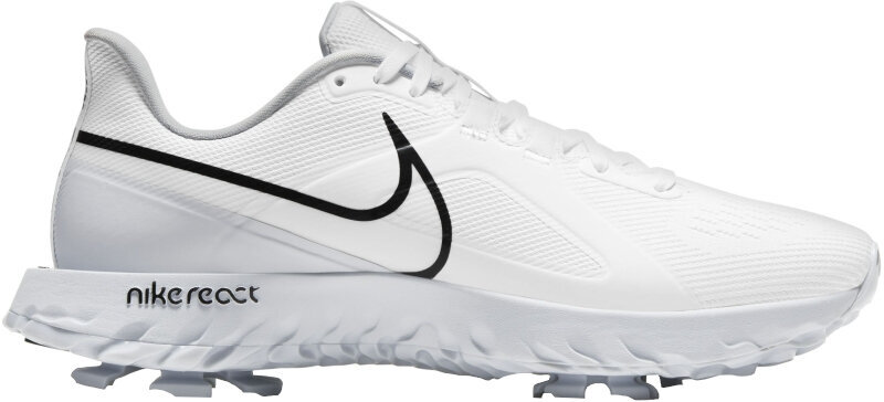 Pánske golfové topánky Nike React Infinity Pro White/Black/Mtlc Platinum 44 Pánske golfové topánky