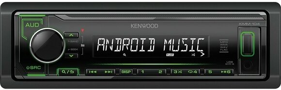 Áudio para automóvel Kenwood KMM-104GY - 1