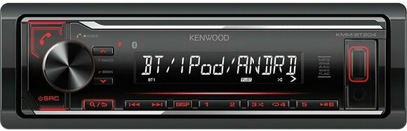 Audio de voiture Kenwood KMM-BT204 - 1
