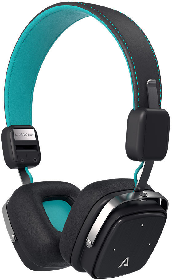 Brezžične slušalke On-ear LAMAX Elite E-1 Beat Črna-Modra