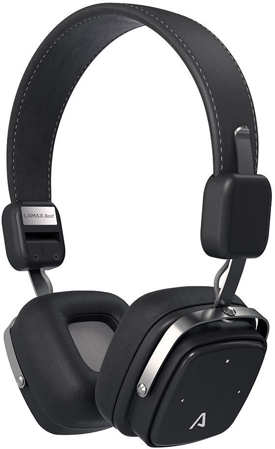 Vezeték nélküli fejhallgatók On-ear LAMAX Elite E-1 Beat Fekete