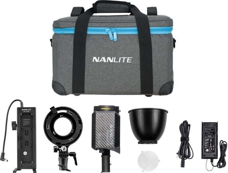 Студийни светлини Nanlite Forza 60B Bi-color w/Bowens adapter & batt