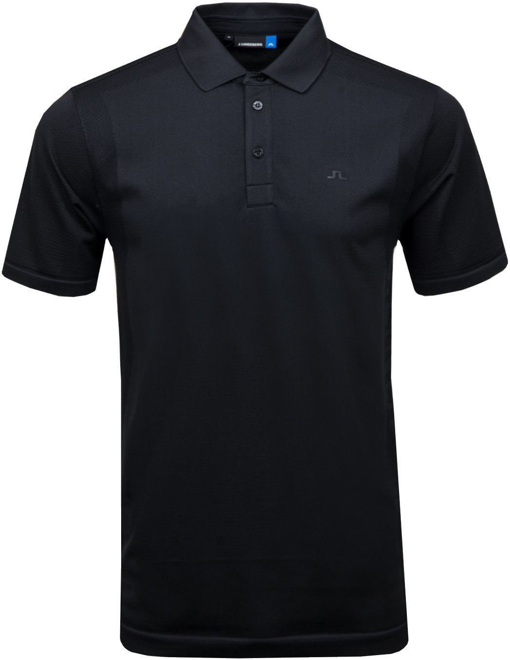 Polo trøje J.Lindeberg Mens Ash Lightweight Seamless Black XXL