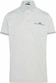 Polo Shirt J.Lindeberg Mens Petr Reg Tx Jersey Stone Grey Melange XL - 1
