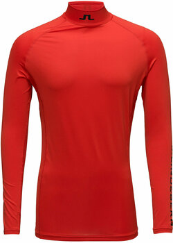 Thermo ondergoed J.Lindeberg Aello Soft Compression Mens Base Layer Racing Red L - 1