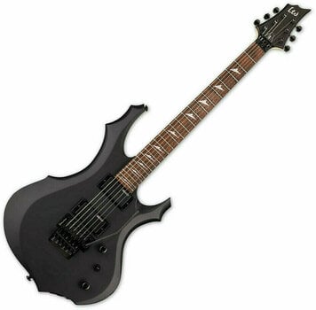 Chitară electrică ESP LTD F-200 Negru Satinat - 1