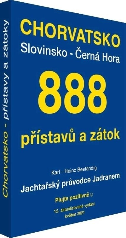 Nautical Pilot Book, Nautical Chart Karl-Heinz Beständig 888 přístavů a zátok 2021