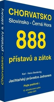 Nautička karta Karl-Heinz Beständig 888 přístavů a zátok 2021 - 1