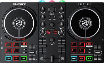 numark partymix ニュマーク DJ コントローラー Amazon.co.jp: Numark 初心者向け DJコントローラー と 密閉型