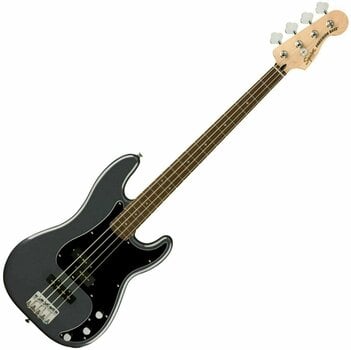 4-string Bassguitar Fender Squier Affinity Series Precision Bass PJ Charcoal Frost Metallic - 1