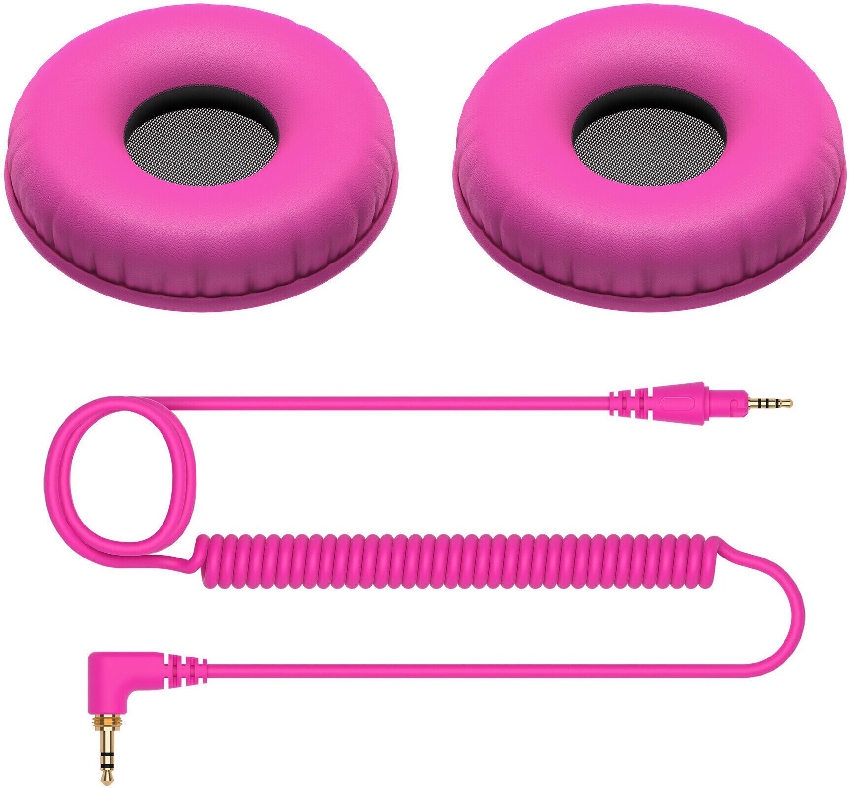 Ear Pads for headphones Pioneer HC-CP08 Ear Pads for headphones HDJ-CUE1-HDJ-CUE1BT Pink