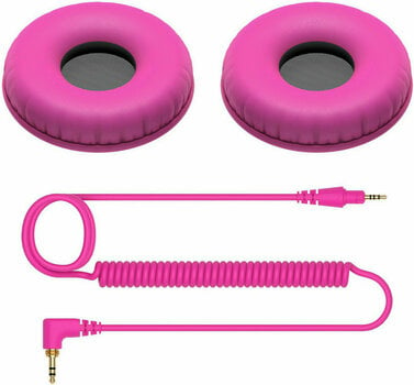 Ear Pads for headphones Pioneer HC-CP08 Ear Pads for headphones HDJ-CUE1-HDJ-CUE1BT Pink - 1