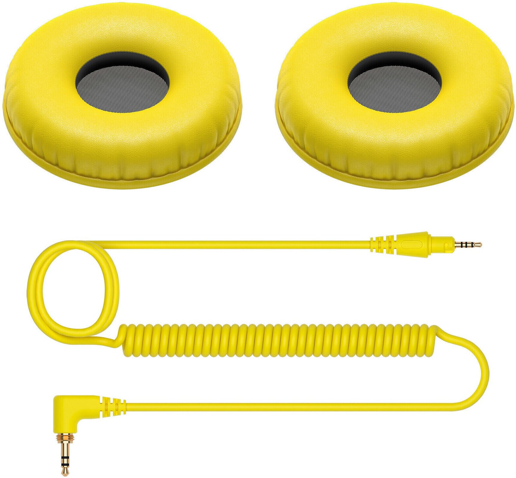 Nauszniki dla słuchawek Pioneer HC-CP08 Nauszniki dla słuchawek HDJ-CUE1-HDJ-CUE1BT Żółty