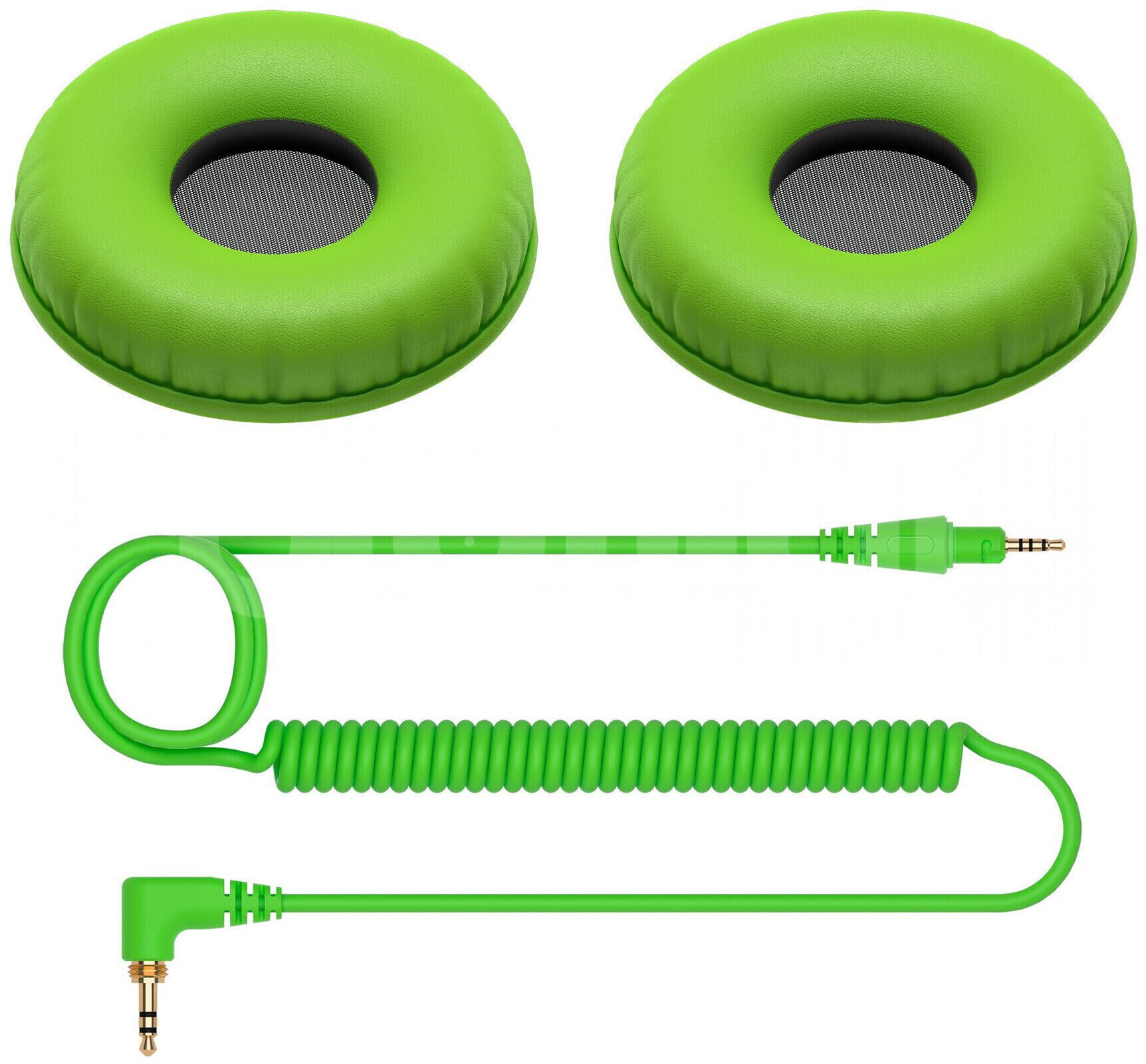 Náušníky pro sluchátka Pioneer HC-CP08 Náušníky pro sluchátka HDJ-CUE1-HDJ-CUE1BT Zelená