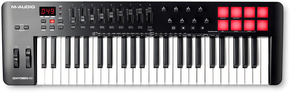 Clavier MIDI M-Audio  Oxygen 49 MKV