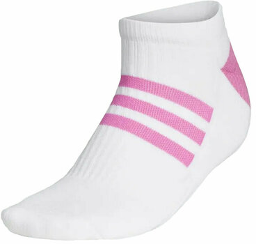 Meias Adidas Comfort Low Meias White/Screaming Pink - 1