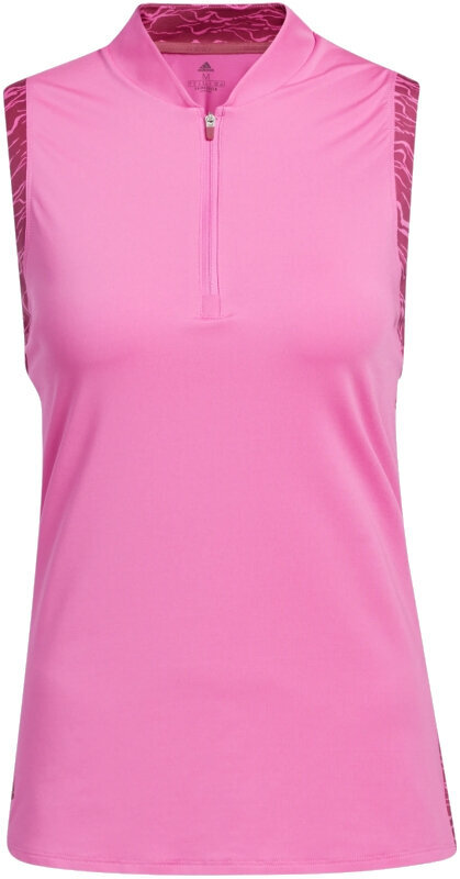 Koszulka Polo Adidas Ultimate 365 Printed Sleeveless Screaming Pink M Koszulka Polo