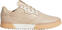 Calçado de golfe para mulher Adidas W Adicross Retro Ash Pearl/Gold Metal/White 39 1/3 Calçado de golfe para mulher
