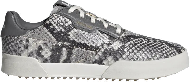 Calçado de golfe para mulher Adidas W Adicross Retro Chal White/Grey Four/White 37 1/3 Calçado de golfe para mulher
