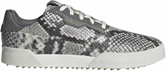 Calçado de golfe para mulher Adidas W Adicross Retro Chal White/Grey Four/White 37 1/3 Calçado de golfe para mulher - 1
