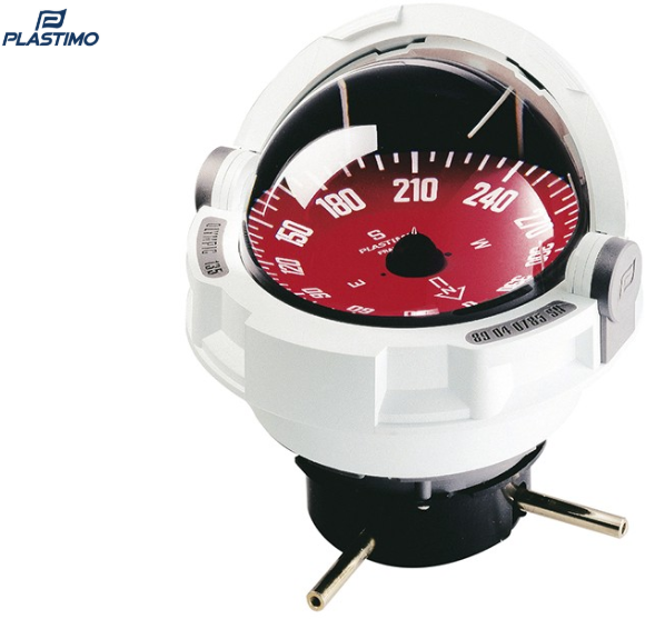 Marine Compass Plastimo Compass Olympic 135 - White-Red