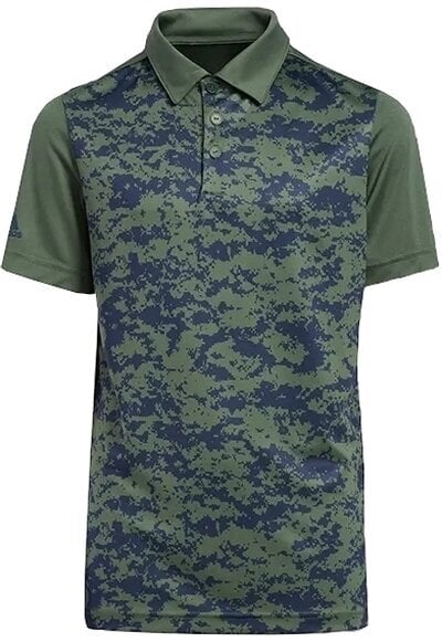 Chemise polo Adidas Digital Camo Green Oxide 9 - 10 ans Chemise polo