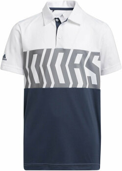 Camiseta polo Adidas Print Color Block Blanco 9 - 10 Y Camiseta polo - 1