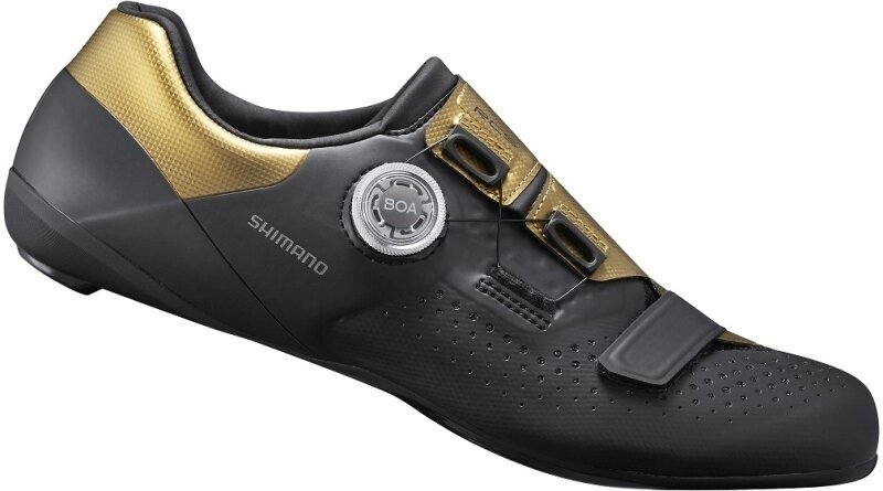 Men's Cycling Shoes Shimano SHRC500 LTD Black-Gold 42 Men's Cycling Shoes