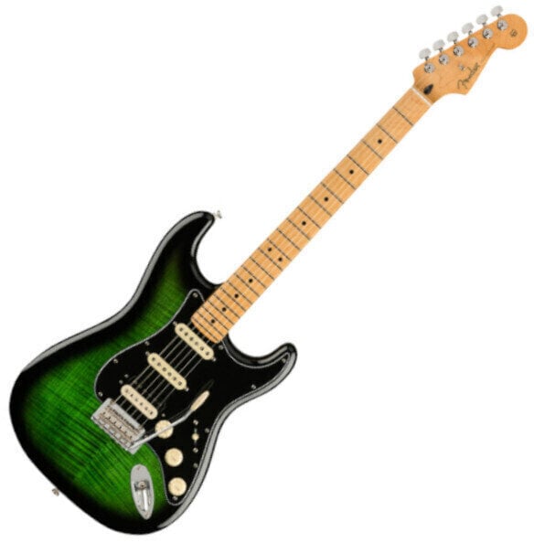 Elektriska gitarrer Fender Player Series Stratocaster HSS Plus Top MN Green Burst