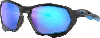 Oakley Plazma Matte Black/Prizm Sapphire Polarized