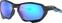 Lunettes de sport Oakley Plazma 90190859 Matte Black/Prizm Sapphire Polarized