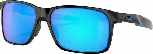 Lifestyle Glasses Oakley Portal X 94601259 Polished Black/Prizm Sapphire M Lifestyle Glasses - 1
