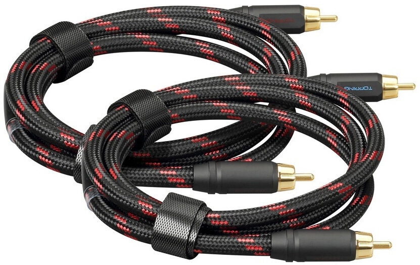 Hi-Fi Audio cable
 Topping Audio TCR2-25RCA