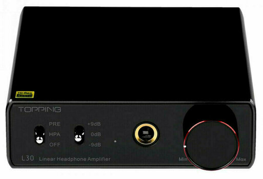 Hi-Fi hoofdtelefoonvoorversterker Topping Audio L30 Zwart - 1