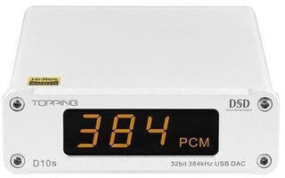 Hi-Fi DAC a ADC prevodník Topping Audio D10s Silver Hi-Fi DAC a ADC prevodník