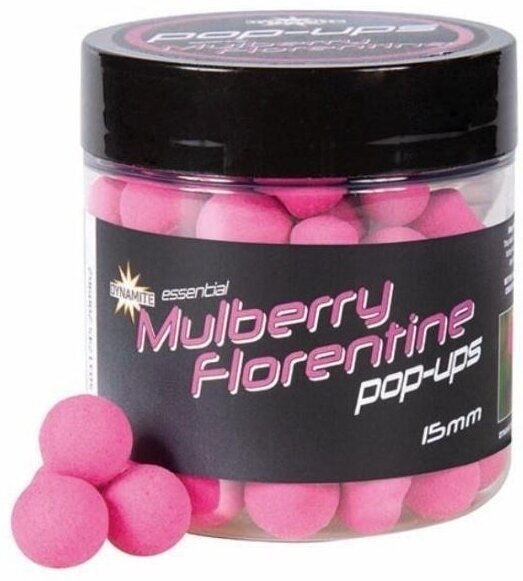 Pop up Dynamite Baits Fluro 15 mm Florentine-Mulberry Pop up