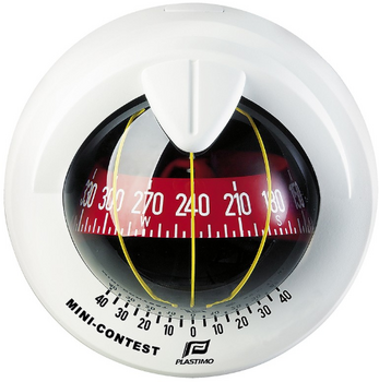 Kompas lodný Plastimo Compass Mini Contest White-Red - 1