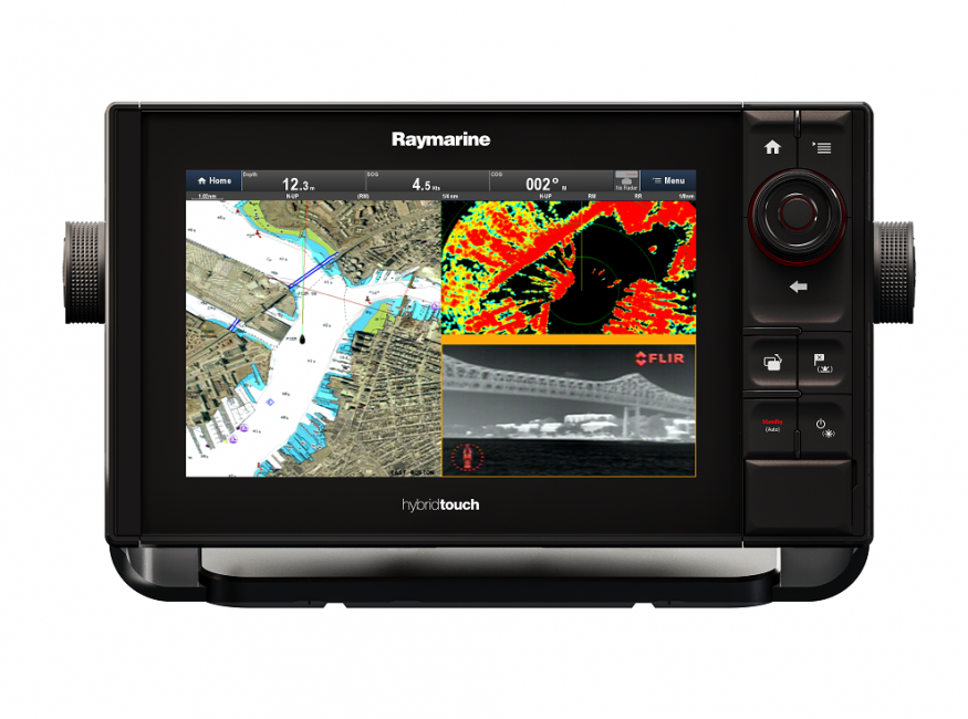 GPS ploter Raymarine eS98 Plotter/Fishfinder/Downvision