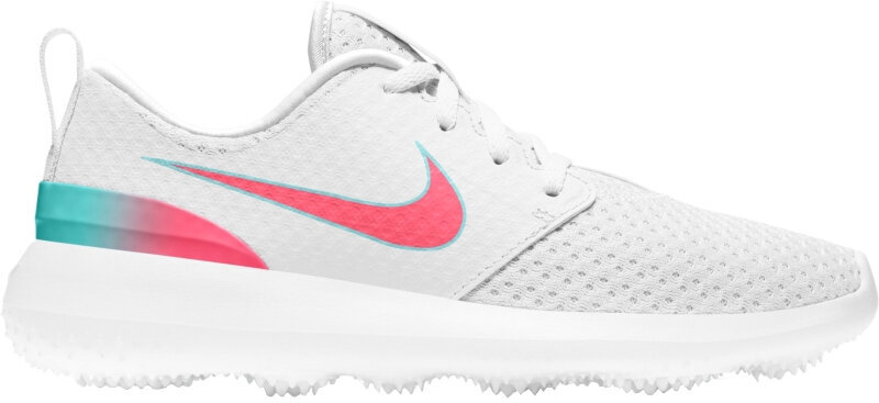 Junior buty golfowe Nike Roshe G White/Hot Punch/Aurora Green 37,5