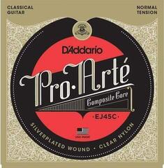 Nylon Konzertgitarren Saiten D'Addario EJ45C Nylon Konzertgitarren Saiten