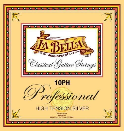 Найлонови струни за класическа китара LaBella 10 PH High