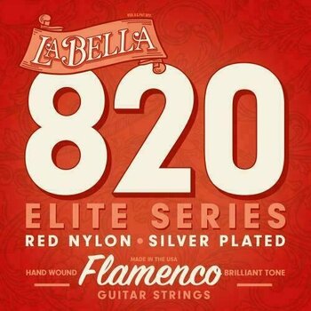 Struny Nylonowe do Gitary Klasycznej LaBella 820 Flamenco - 1