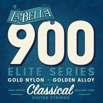 Nylonové struny pre klasickú gitaru LaBella 900-G Superior - 1