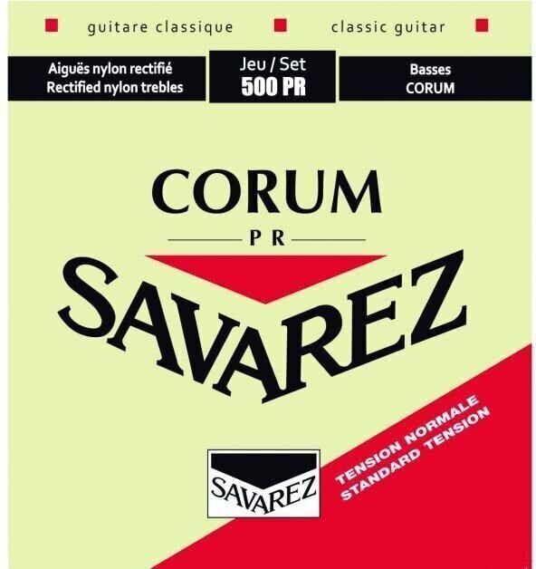 Nylonové struny pro klasickou kytaru Savarez 500PR Corum