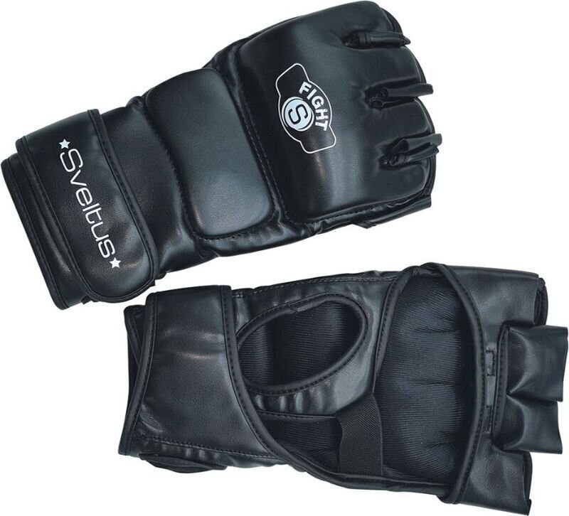 Bokse- og MMA-handsker Sveltus Grappling MMA Gloves Black L