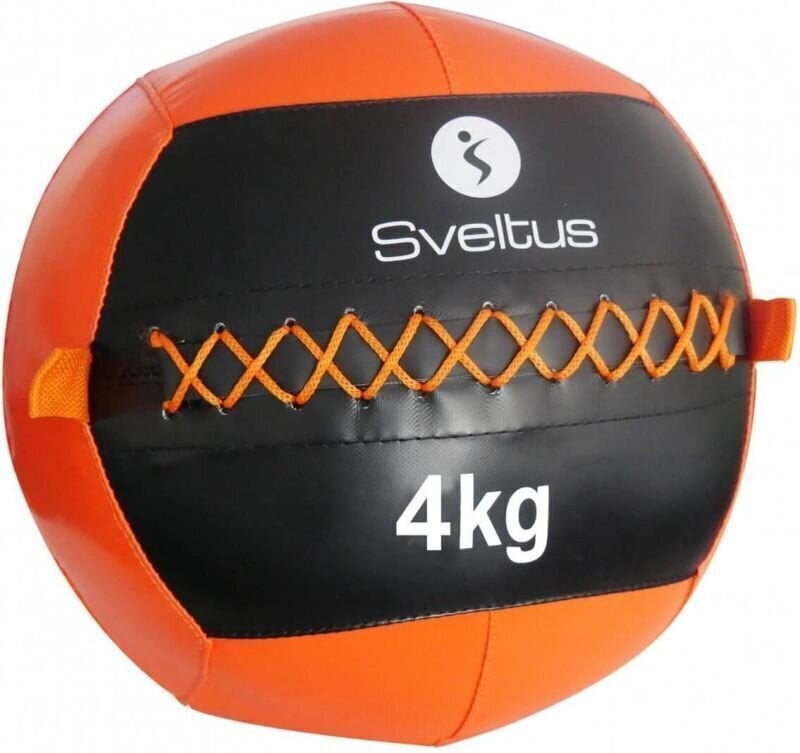 Стенна топка Sveltus Wall Ball Oранжев 4 kg Стенна топка