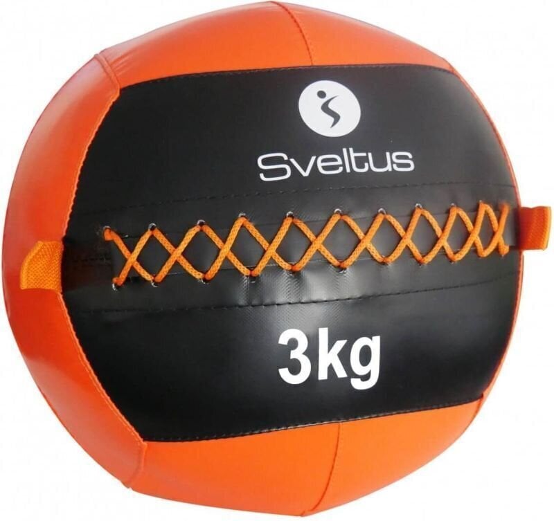 Bola de pared Sveltus Wall Ball Orange 3 kg Bola de pared