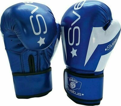 Boxerské a MMA rukavice Sveltus Contender Boxing Gloves Metal Blue/White 10 oz - 1
