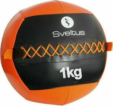 Piłka lekarska Sveltus Wall Ball Pomarańczowy 1 kg Piłka lekarska - 1