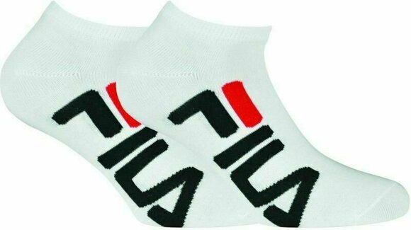 Fitness ponožky Fila F9199 Invisible 2-Pack Bílá 43-46 Fitness ponožky - 1
